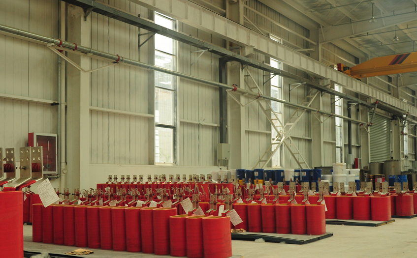 乌鲁木齐变压器厂家高低压包半成品区